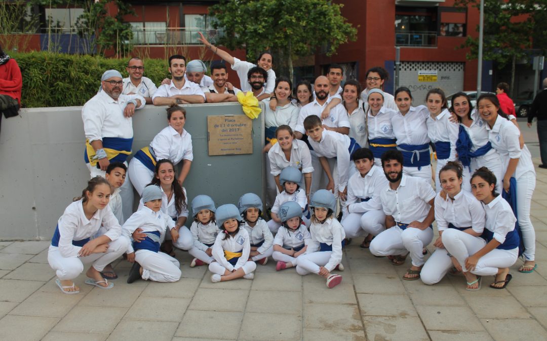Inauguració plaça de l’1 d’octubre de 2017