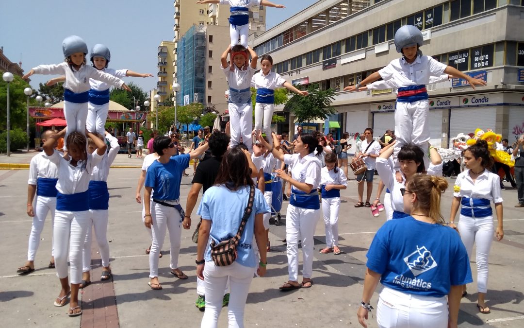 Actuació de la canalla a la Festa Major del Centre Vila