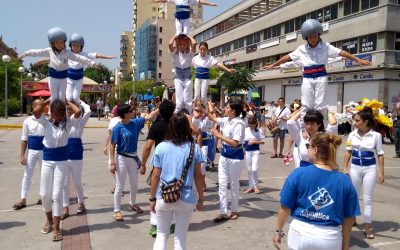 Actuació de la canalla a la Festa Major del Centre Vila