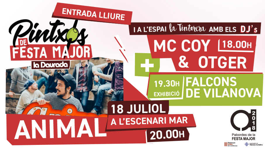 Actuació “Pintxos de la Festa Major” a la Daurada
